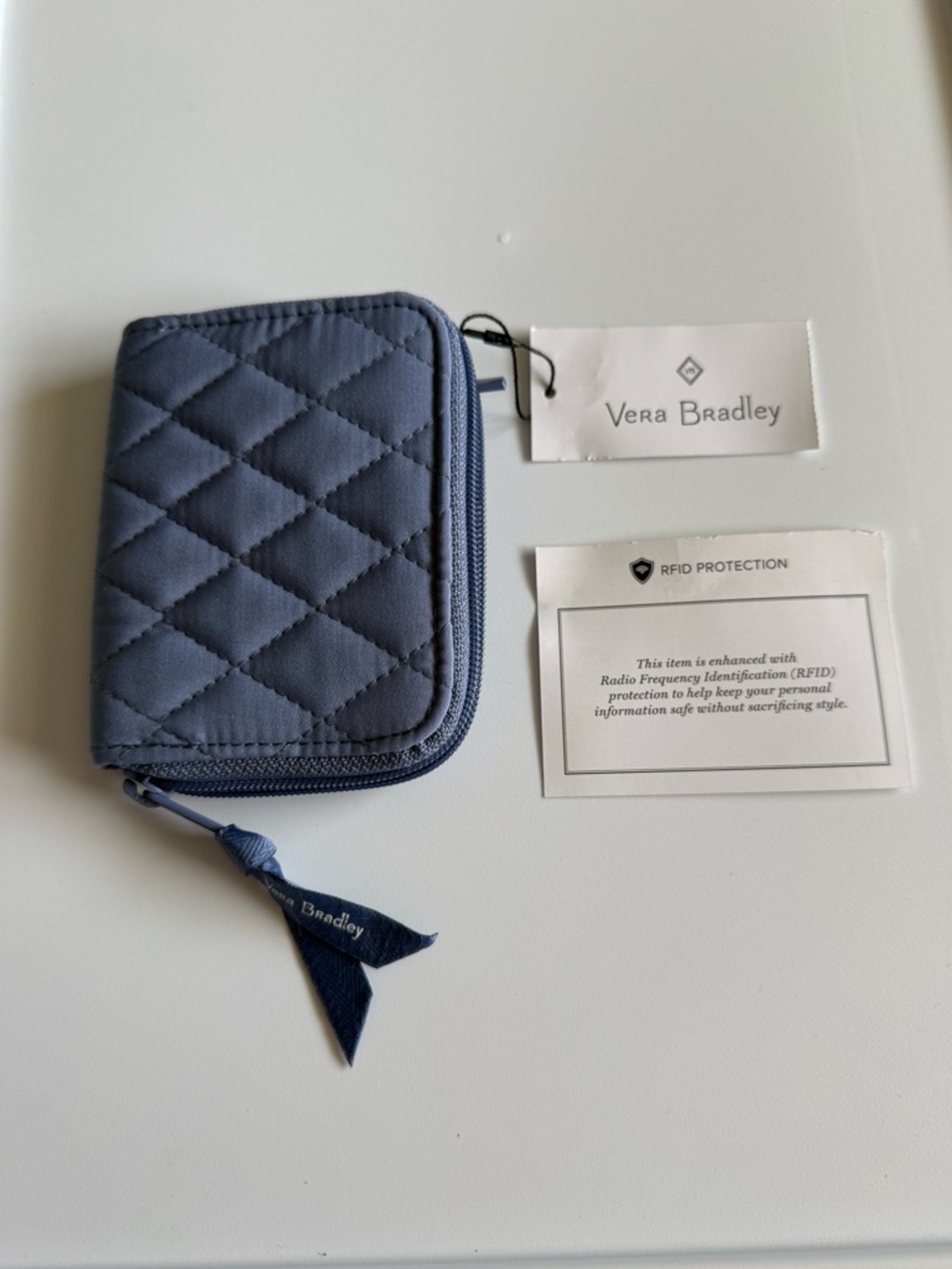 Vera Bradley RFID Petite Zip-Around Wallet